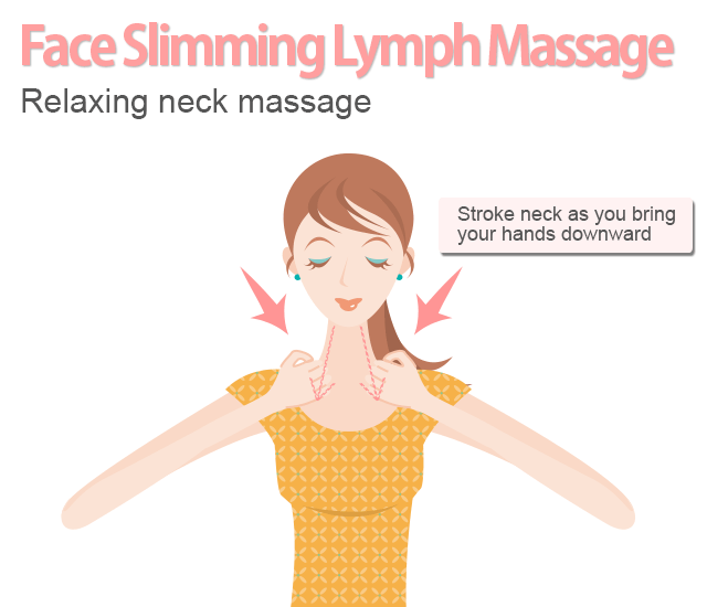 Relaxing neck massage