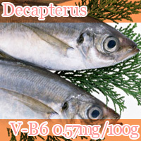 Decapterus vitamin b6 0.57mg