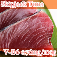 Skipjack Tuna vitamin b6 0.76mg