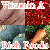 Vitamin A rich foods